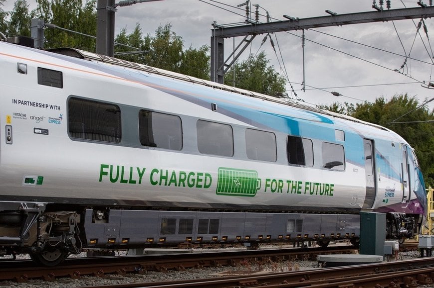 Intercity Battery Train Starts Testing in the North of England